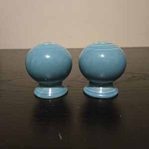 Fiesta Turquoise Salt And Pepper Shaker Set